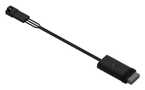 Premium GPU RGB Adapter for Water Cooling Blocks - Ecosystem Integration Module (Black) r2wyc