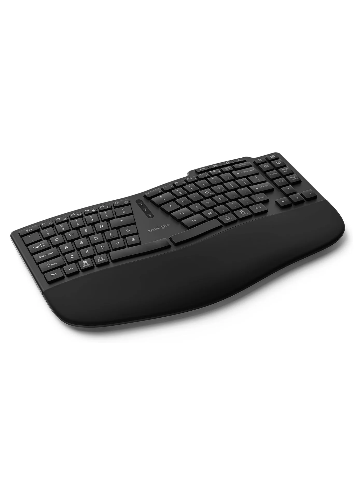Kensington Pro Fit Ergo Wireless TKL Keyboard (Bluetooth, Rechargeable, QWERTY, Compatible with Windows and macOS) 0o8v2