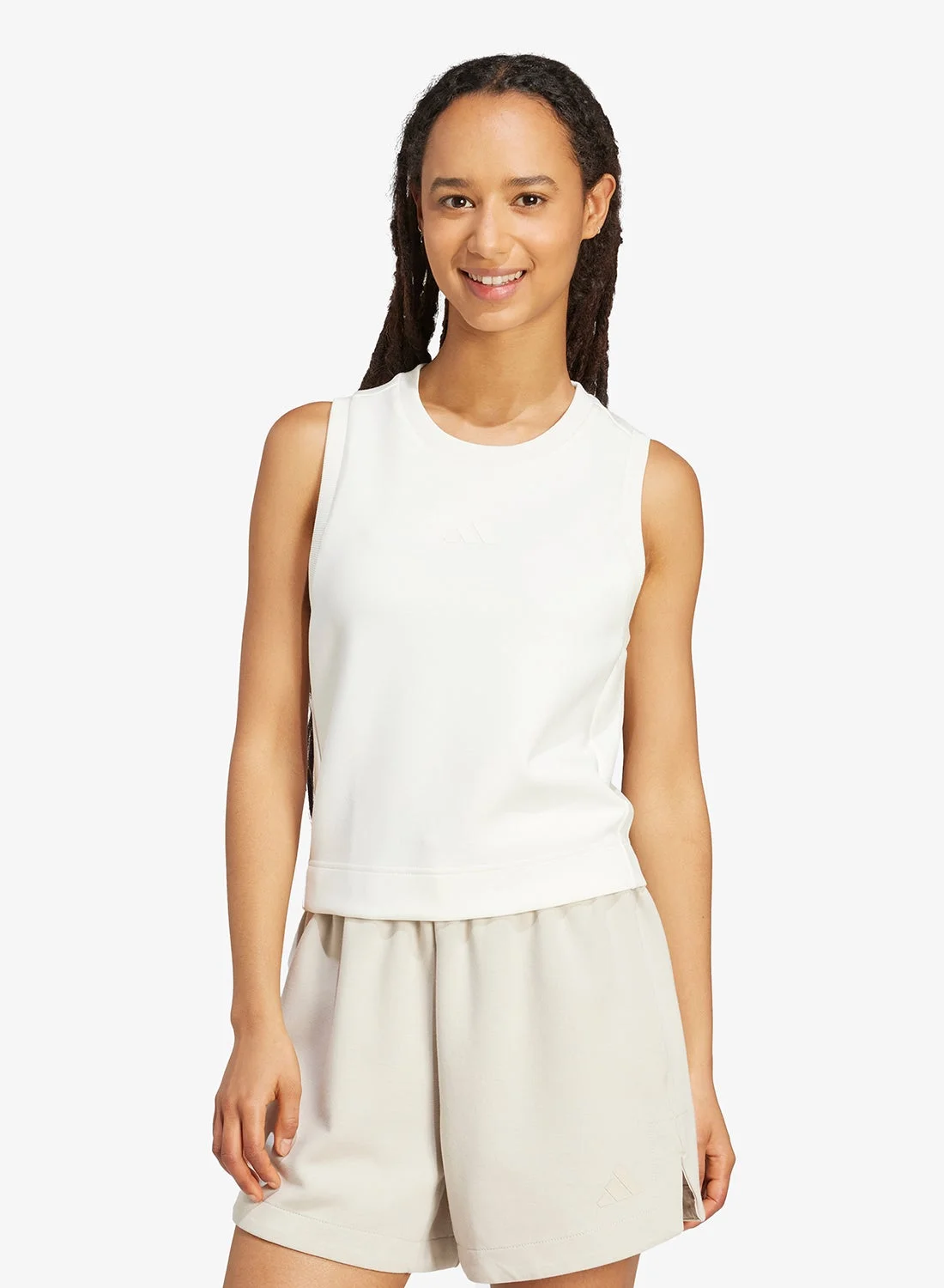 Sport Soft Lux Tank Top Premium Breathable Sleeveless Shirt for Women (Medium) dnnk1