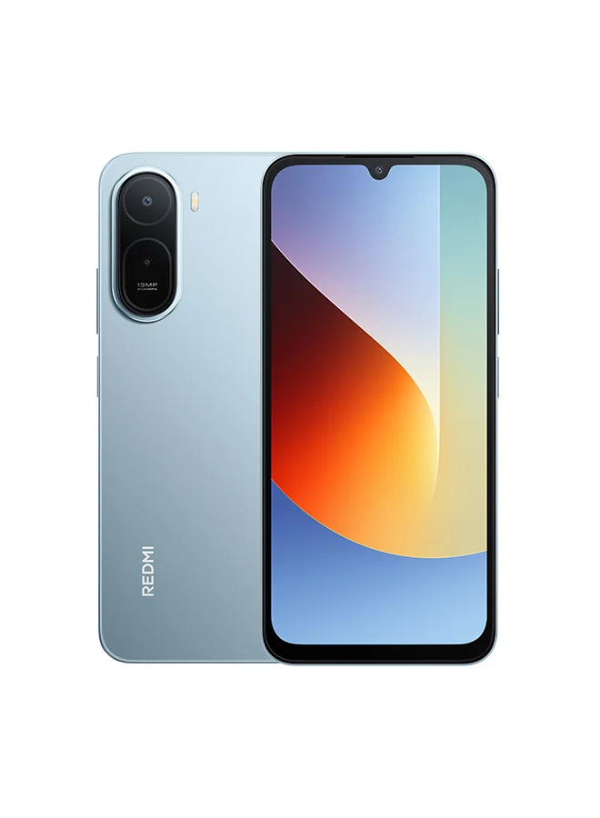 Premium Smartphone 4G Dual SIM 128GB ROM 4GB RAM 6.9-inch Display (Mist Blue) e2r3h