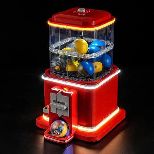 GEAMENT LED Lighting Kit for Vending Machine Building Blocks Model (Custom Display Accessory, 1 Set) fchh5