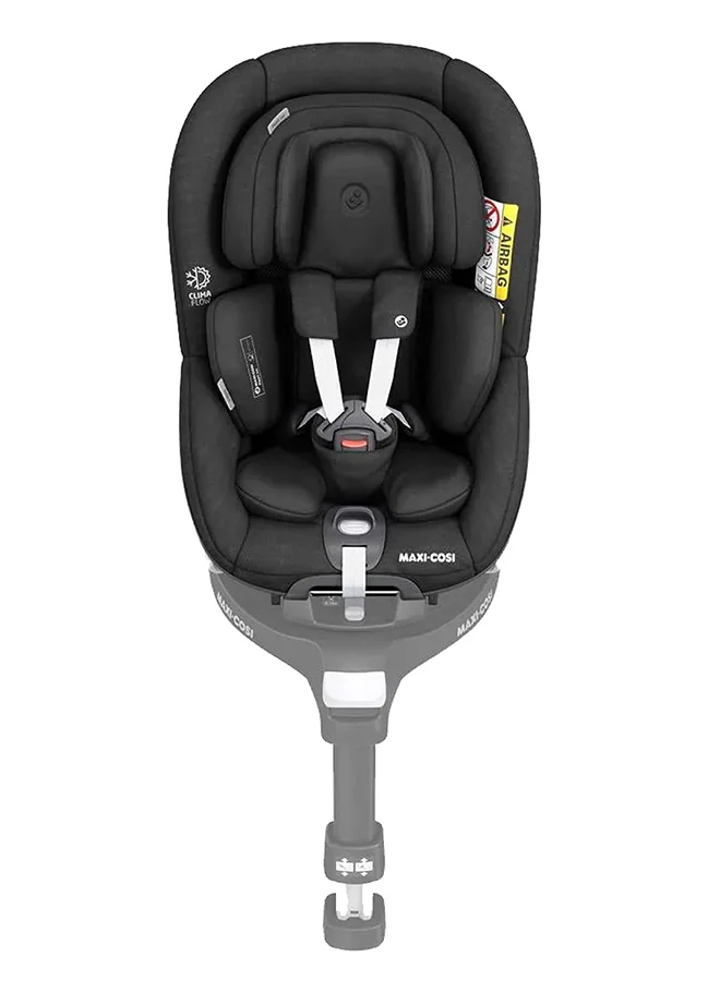 Premium 360 Swivel Rotating Car Seat with G-Cell Side Impact Protection and Climaflow Ventilation (Black, 0-18 kg) i18nr