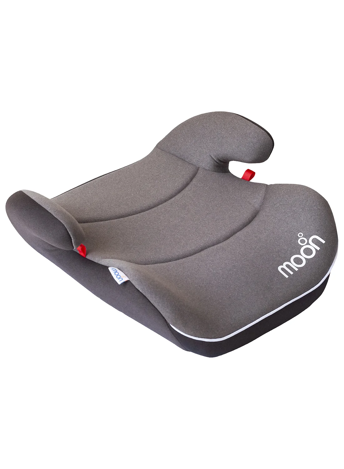 Moon Travel Booster Car Seat Lightweight Portable Safety Belt Positioning for Kids (Brown) btfx2