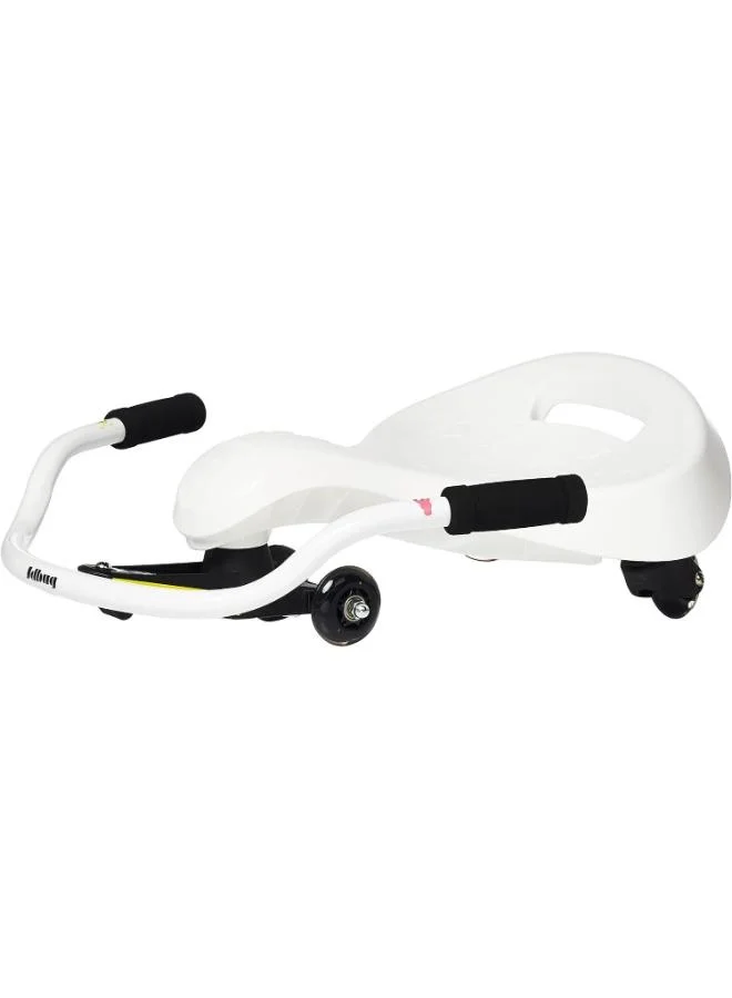 Premium Kids Swayer Ride-On Scooter (White, 1 Unit) 9qvgb