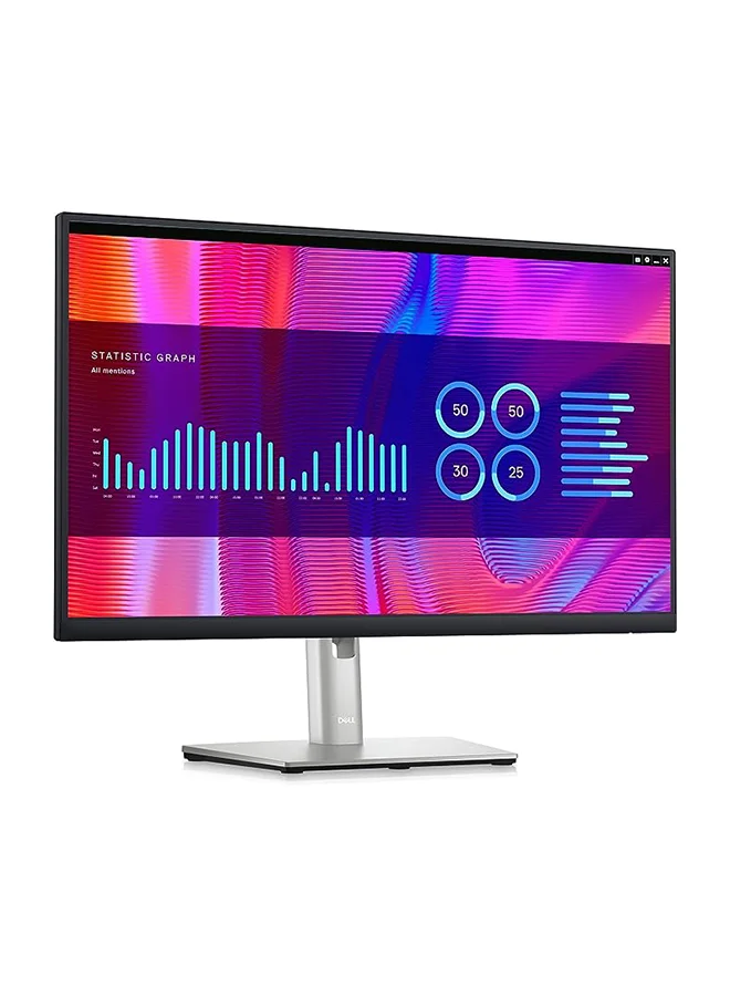 Premium 24-inch QHD WLED Monitor with USB-C Hub and VESA Mount Compatibility (Black, 60.96 cm) 4k5le