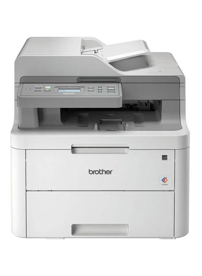Premium Wireless Colour LED All-In-One Duplex Printer (White, Compact Desktop) 58wd6