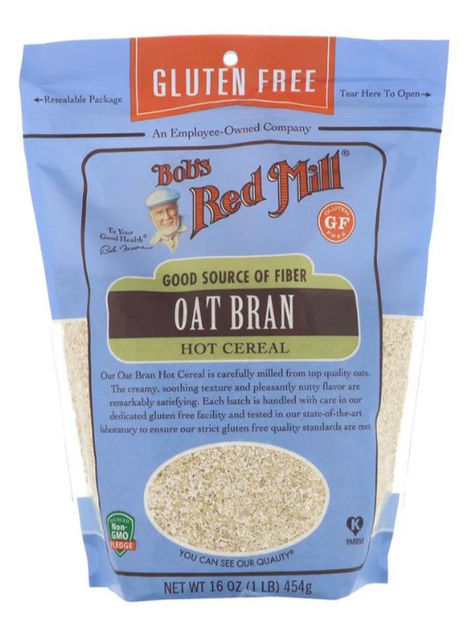 Bob's Red Mill Oat Bran Hot Cereal (Premium Whole Grain Breakfast) 453g b6571