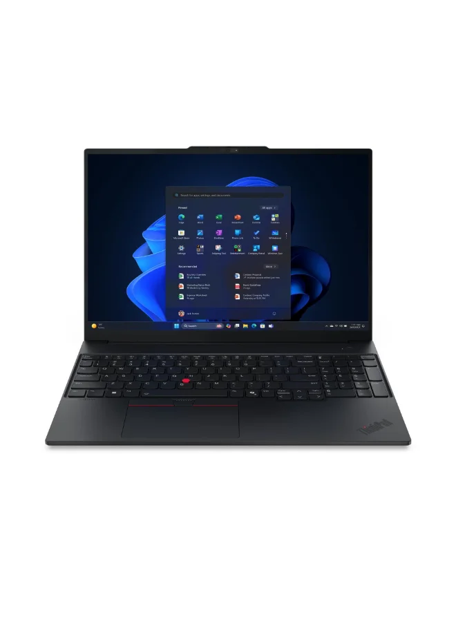Premium 16-inch Business Laptop, WUXGA IPS Display, Core Ultra 5 Processor, 16GB RAM, 512GB SSD, Backlit ENG/ARB Keyboard (Black, 16-inch) 5s07k
