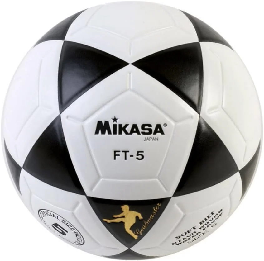 Professional Soccer Ball Goal Master Training Match Ball (Black/White, Size 5) ok0ip