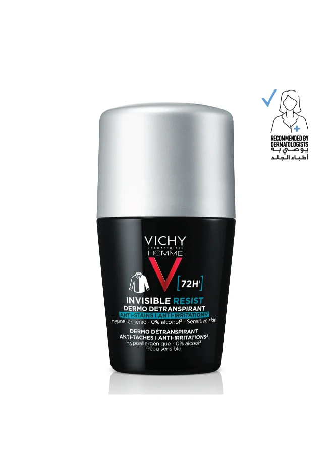 Invisible Resist Deodorant For Men Premium Long-Lasting Protection (Clear, 50 mL) q4gg7