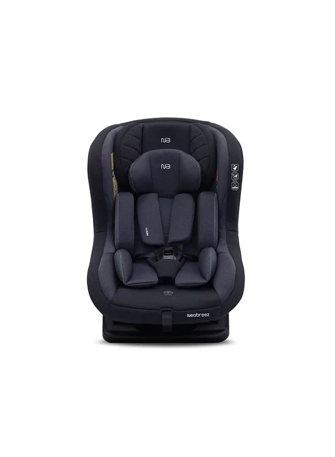 Neobreez Convertible Car Seat 2-in-1 Travel System with 4-Level Recline and ECE R44 Safety Standard (Red, 18 kg) lrxiu
