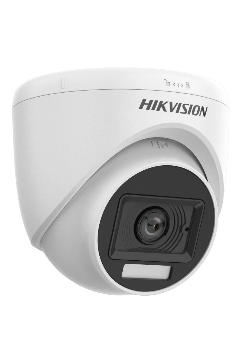 Premium 5MP Smart Hybrid Light Fixed Mini Dome Security Camera (3K Resolution, Indoor/Outdoor Surveillance) ay4e7