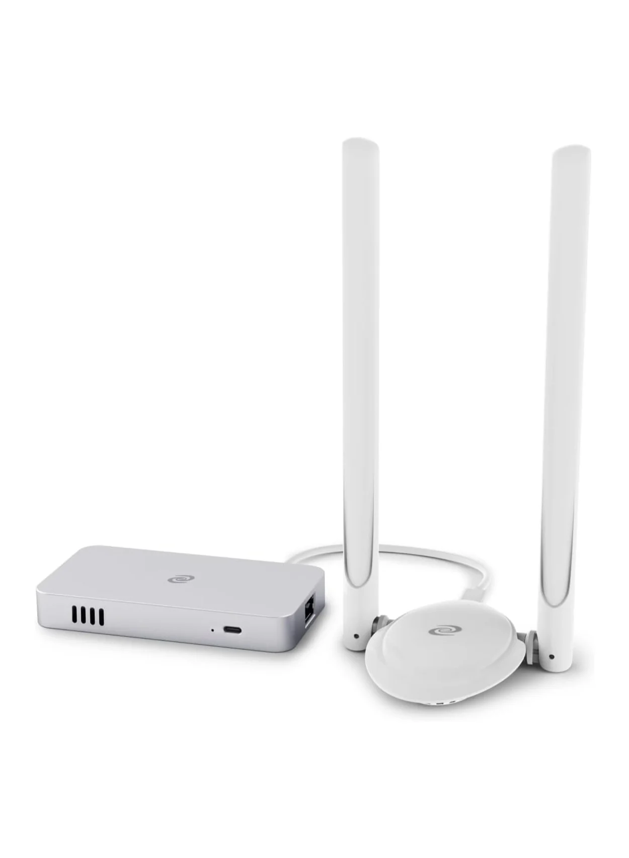 Deeper Network Smart VPN Router with Dual Antennas, Enterprise-Level Cybersecurity Wi-Fi Adapter for Home and Travel (1 Gbps Speed) 6xbkz