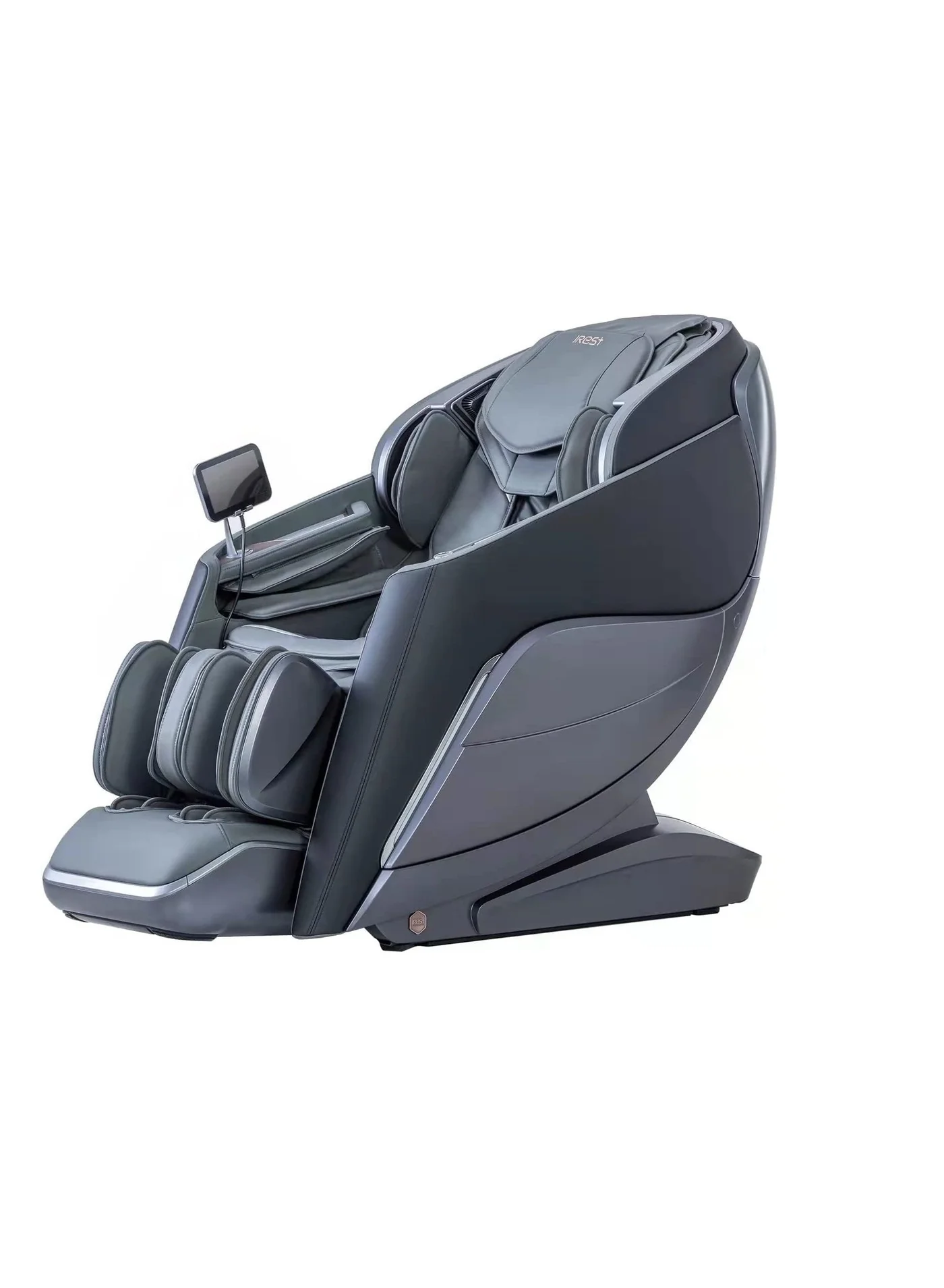 Organized Home 4D Zero Gravity Shiatsu Massage Chair Recliner with AI Voice Control and Heating (Premium Black, 150 cm) lps0b