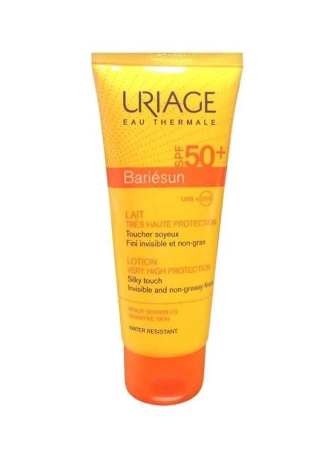 Uriage Bariesun Sunscreen Lotion SPF 50+ High Protection Broad Spectrum (100 mL) j179j