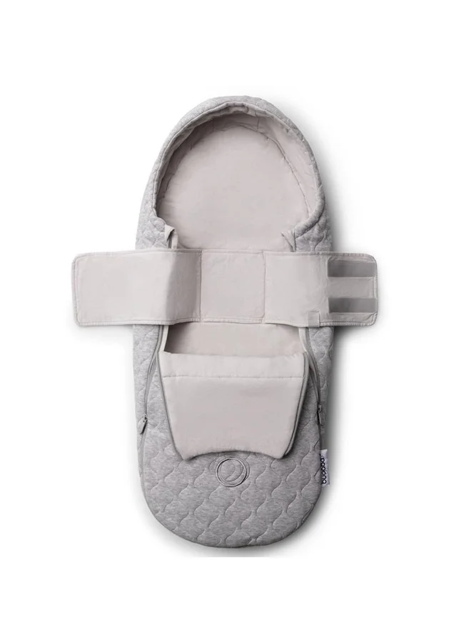 Premium Newborn Comfort Inlay Soft Breathable Support Pad (Light Grey Melange, One Size) vdr37