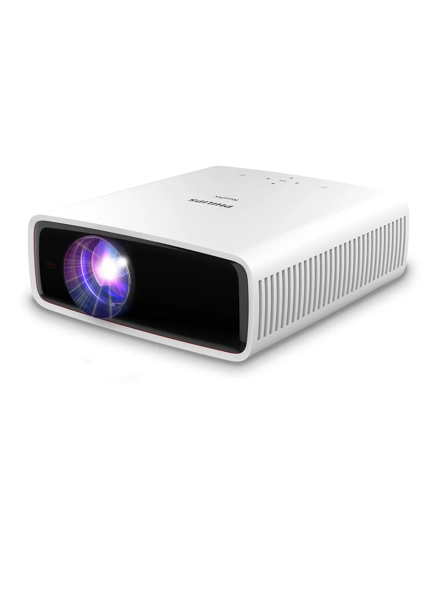 Professional Smart Home Projector Full HD 1080p 500 Lumens 100-inch Display (White) slxlh