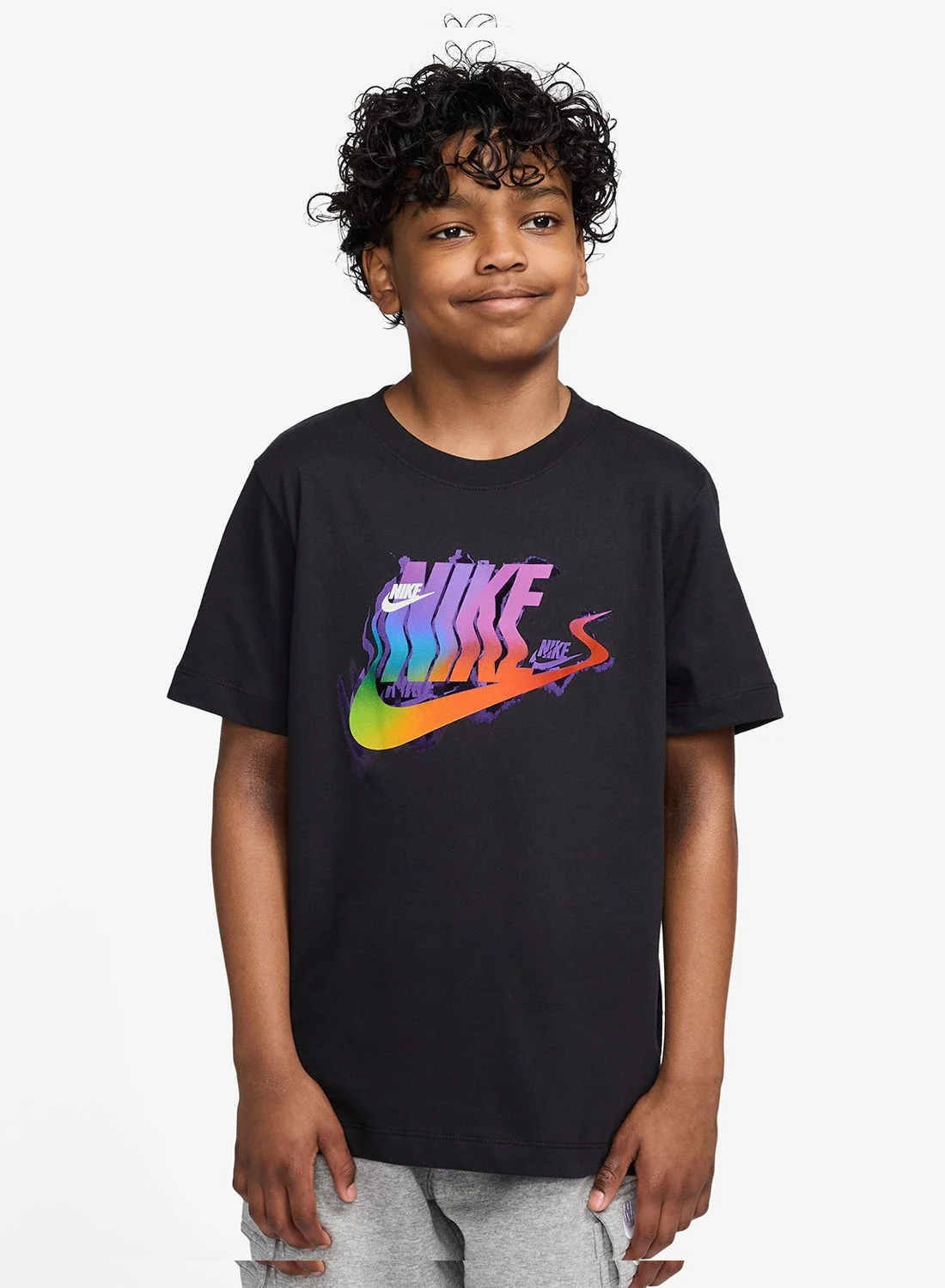 Athletic Kids Create Connect T-Shirt Premium Cotton Breathable Casual Tee (Kids, 120 cm) 89q5x