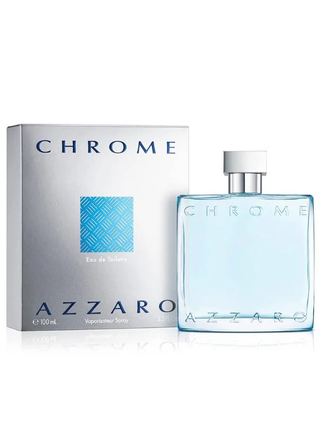 AZZARO Chrome Eau de Toilette Premium Fragrance for Men (100 mL) ipbxi