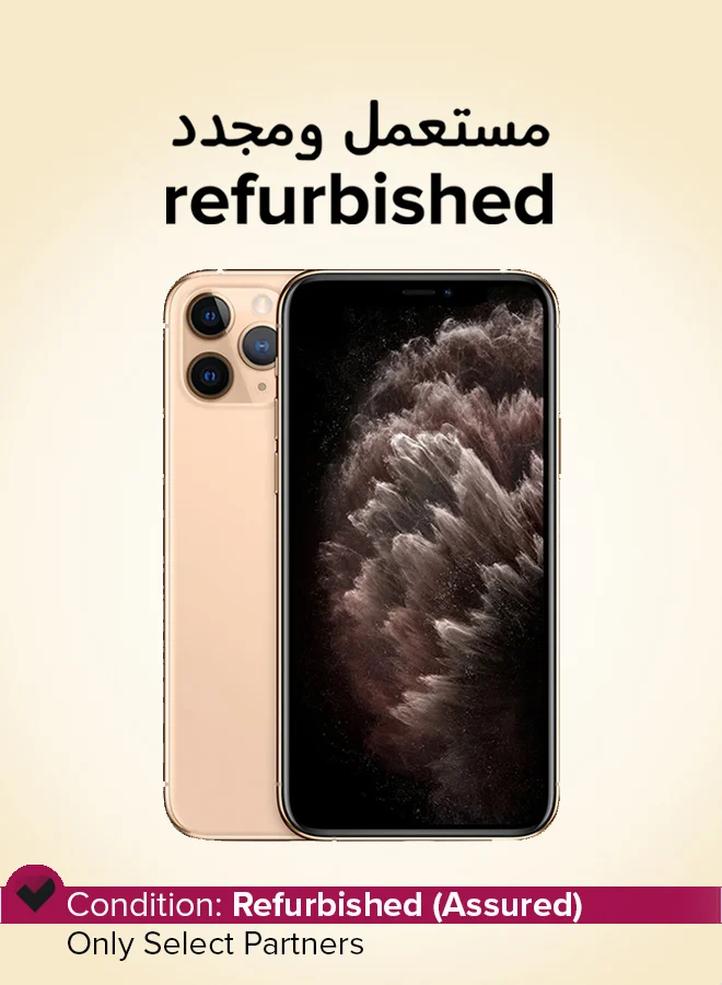 Premium Smart Refurbished Smartphone 6.5-inch Display 64GB 4G LTE Gold (64GB) fotog