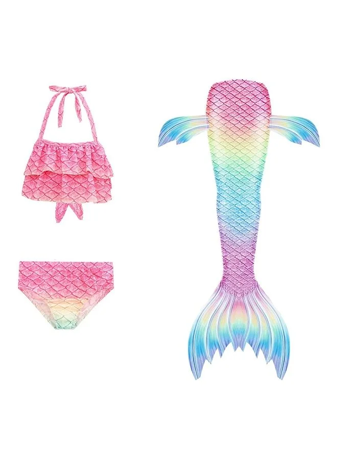 XiuWoo Mermaid Tail Swimming Costume for Kids (120cm) xch14