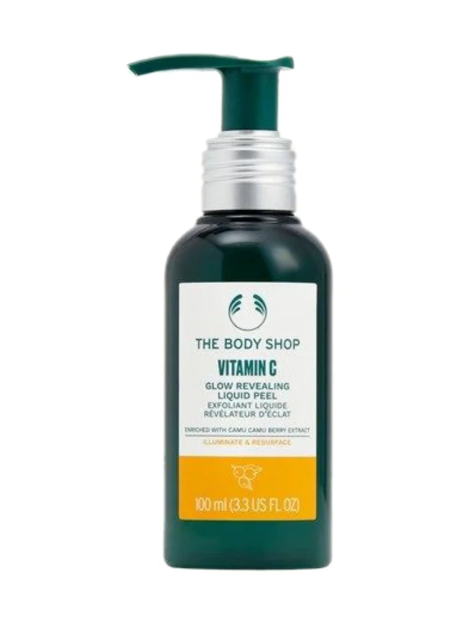 THE BODY SHOP Vitamin C Glow Revealing Liquid Peel Exfoliating Facial Treatment (145 mL) 9r5af