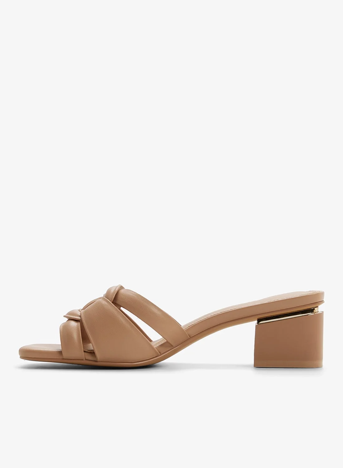 Premium Low Heel Sandals for Women Elegant Comfortable Footwear (Beige, 38) cccrz