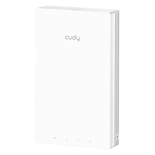 Cudy AP3000 WiFi 6 AX3000 In-Wall Wireless Gigabit Access Point with PoE Support and App Control (1 Unit) 8zk9x