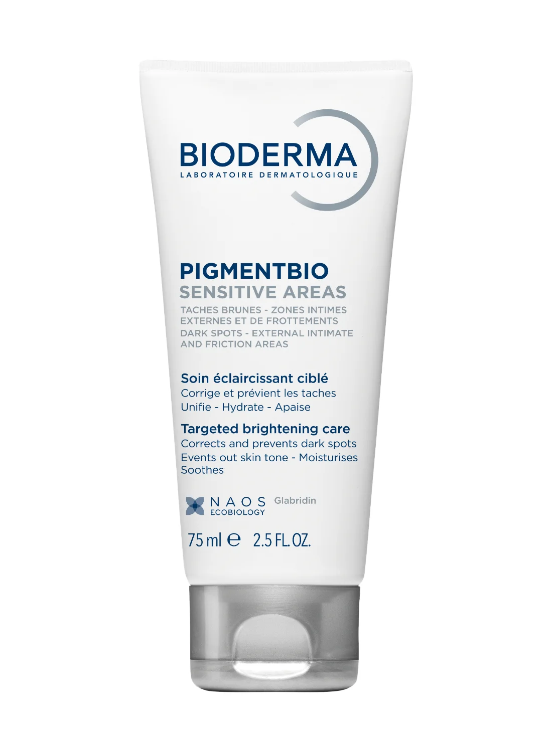 Bioderma Pigmentbio Sensitive Areas Brightening Cream for Intimate Zones and Friction Areas (75 mL) a5kig