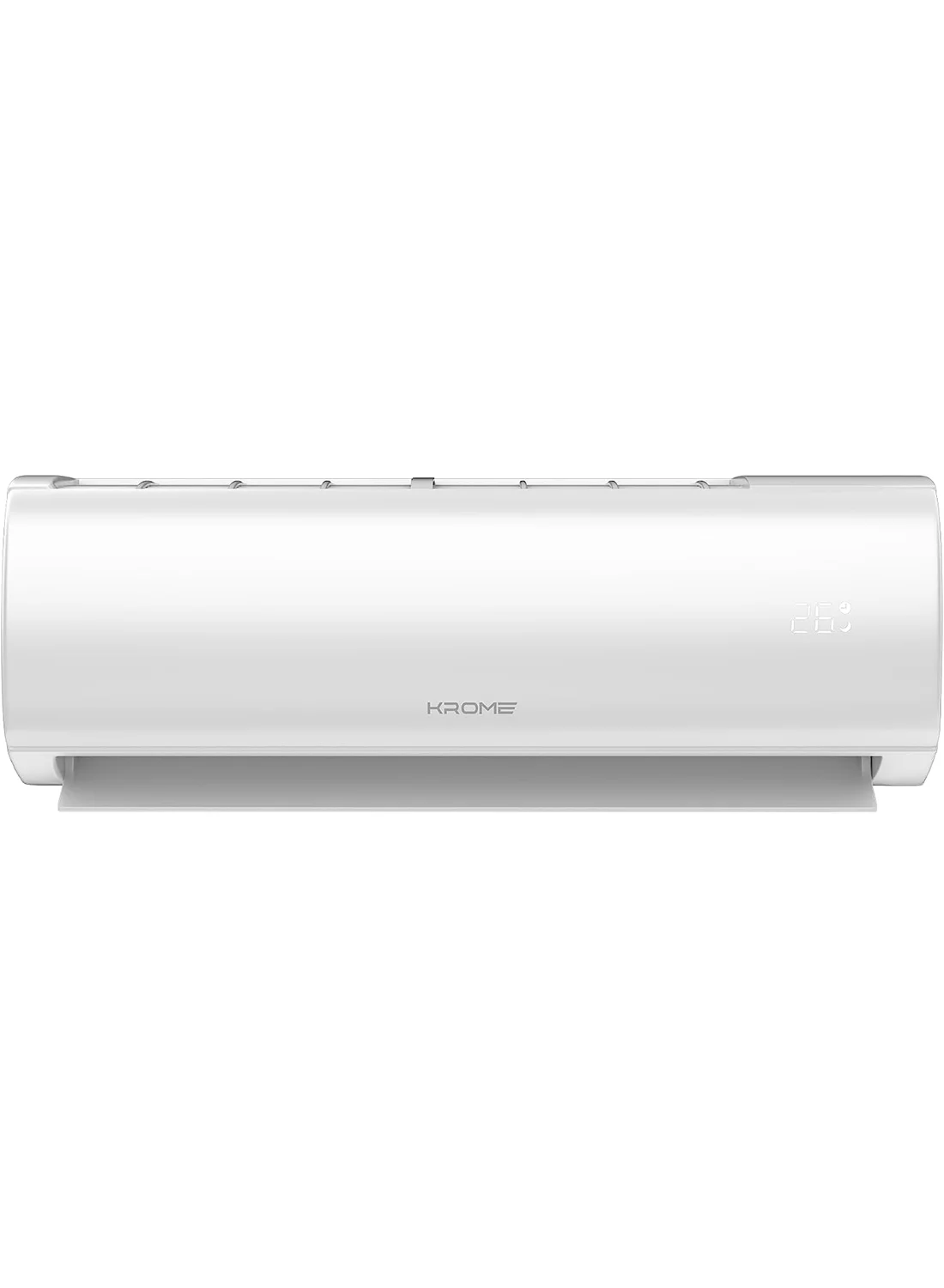 Krome Split Air Conditioner 24000 BTU High-Efficiency Rotary Compressor Cooling System (White, 24000 BTU) lyk9y