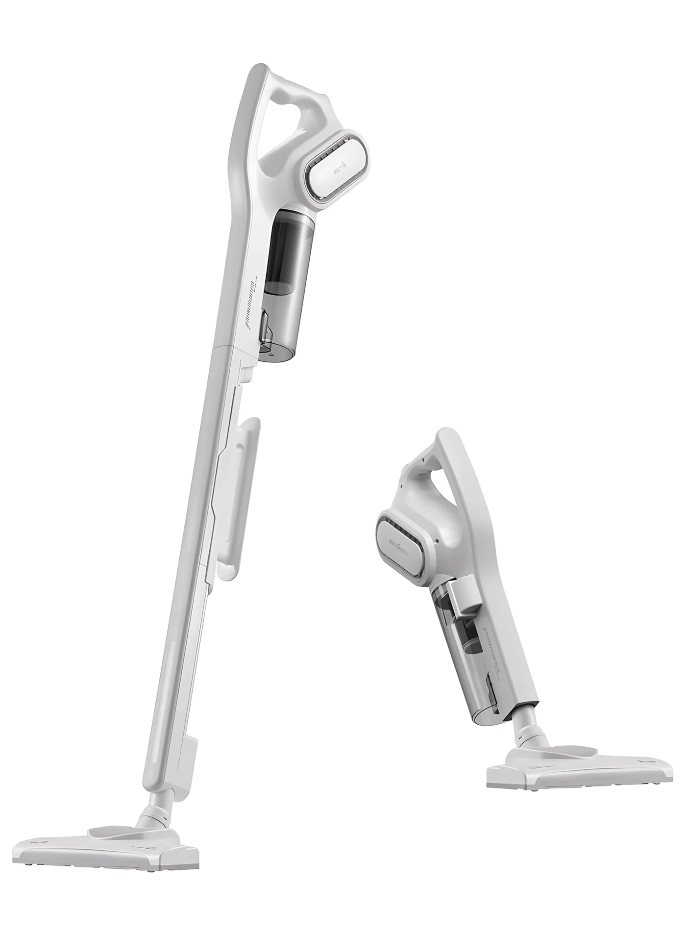 AIWANTO 2-in-1 Handheld Vacuum Cleaner Vertical Dust Collector with Triple Filter System (White) doavt