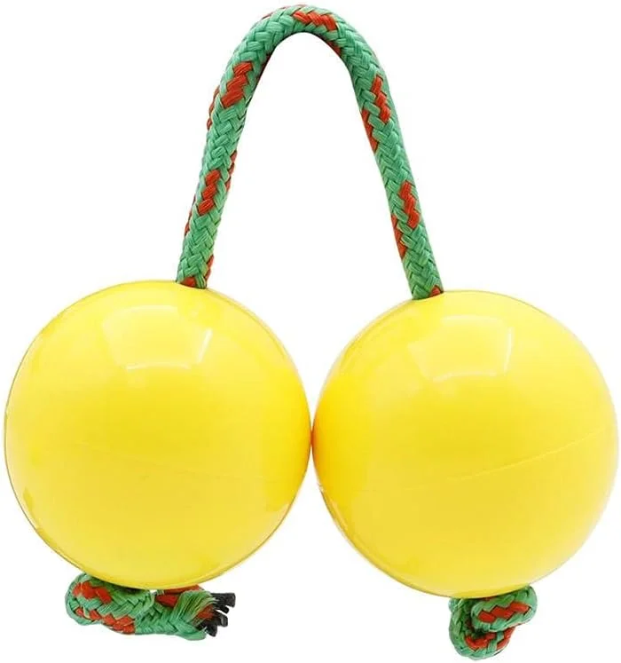 Rhythmic Ball Percussion Instrument Kashaka Shaker (Yellow, 1 Piece) sx11i