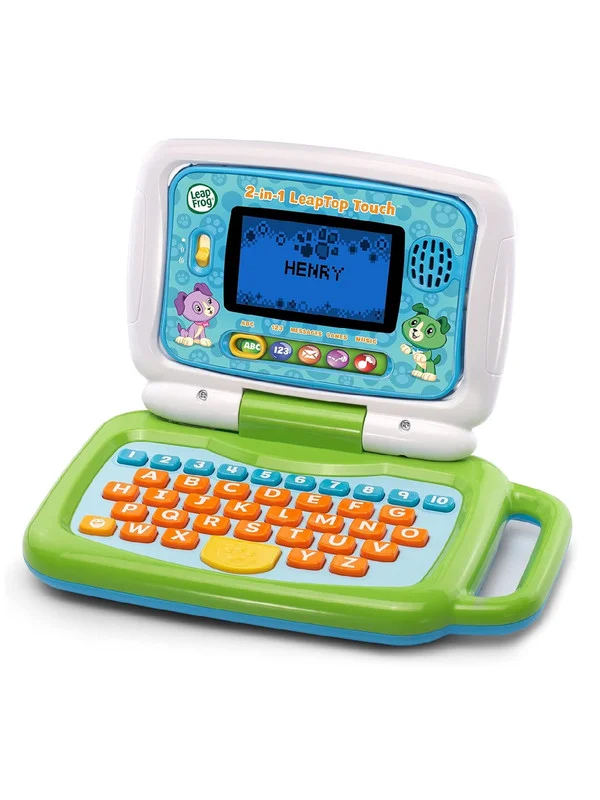 2-in-1 Convertible Educational Laptop and Tablet Toy for Kids (Interactive Learning Device) 7sqzu