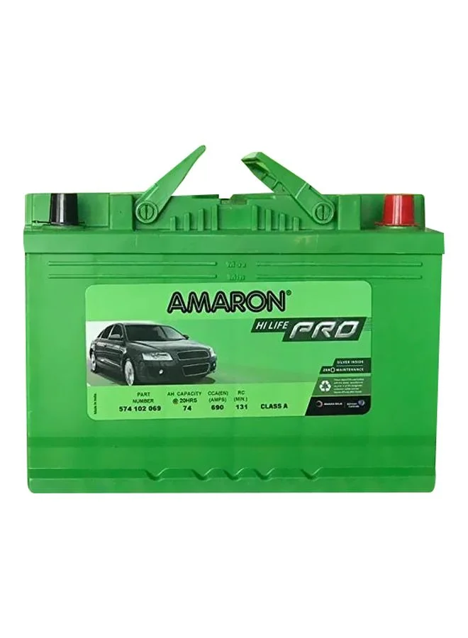 Amaron Hi Life Pro Automotive Battery (High-Performance Maintenance-Free 12V) 3f57u