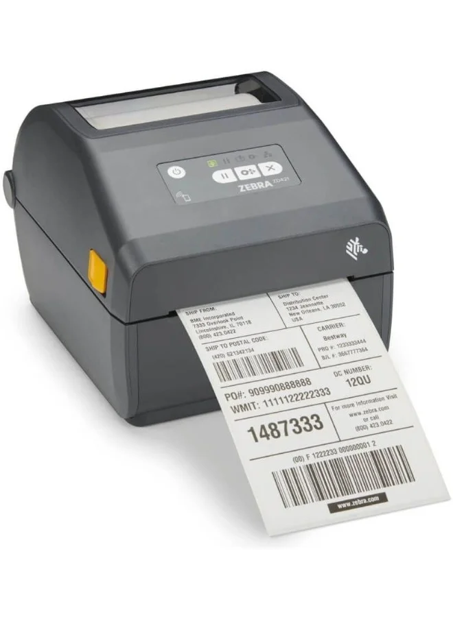 Professional Desktop Label Barcode Printer 203 DPI High-Speed Thermal Printing (Black, 104mm Print Width) p4pd9