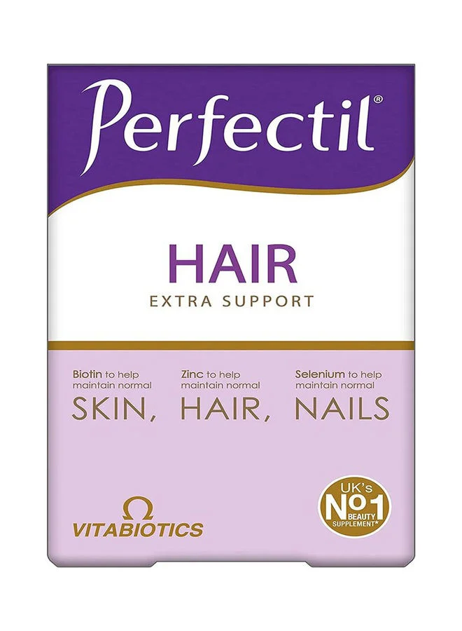 Vitabiotics Hair Extra Support Supplement Tablets (60 Tablets) 4cgv7