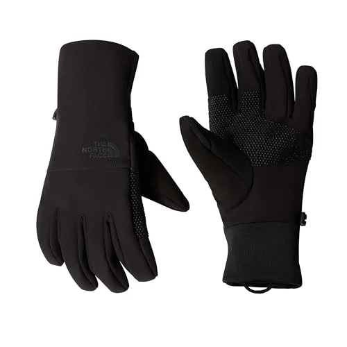 Premium Outdoor Touchscreen Compatible Gloves Water Repellent Fleece Lined Winter Gear for Men (Black, Small) 61y7k