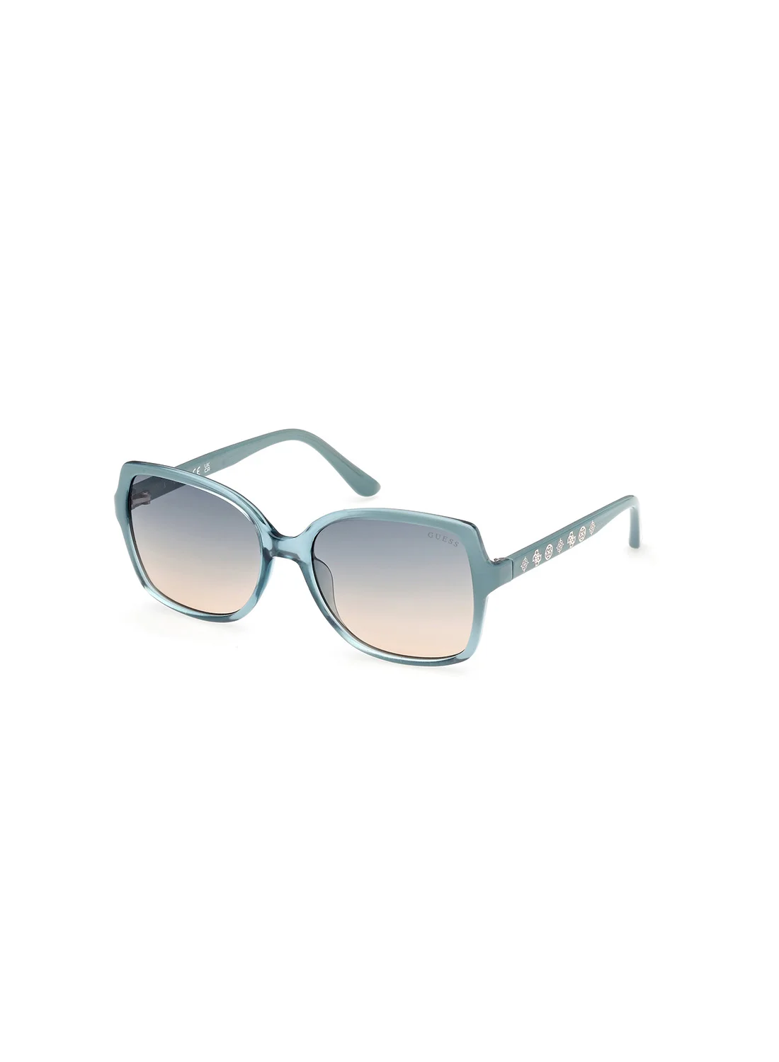 Premium Square UV Protection Sunglasses for Women (Turquoise, 55 mm) pmuxg