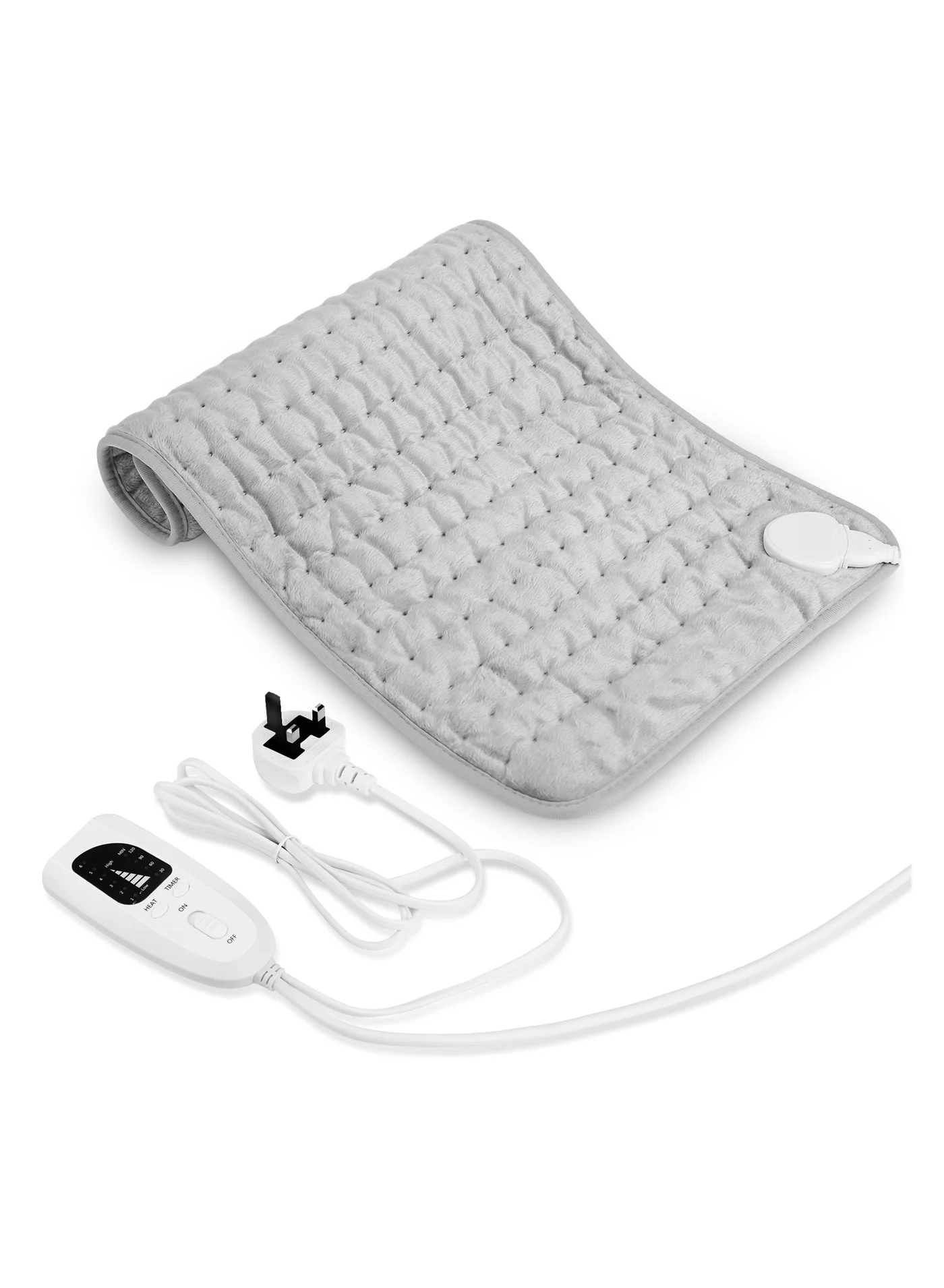 Faylor Electric Heating Pad for Back Neck and Shoulder Relief (6 Heat Levels, Auto Shut Off, 30 cm x 60 cm) 08tqb