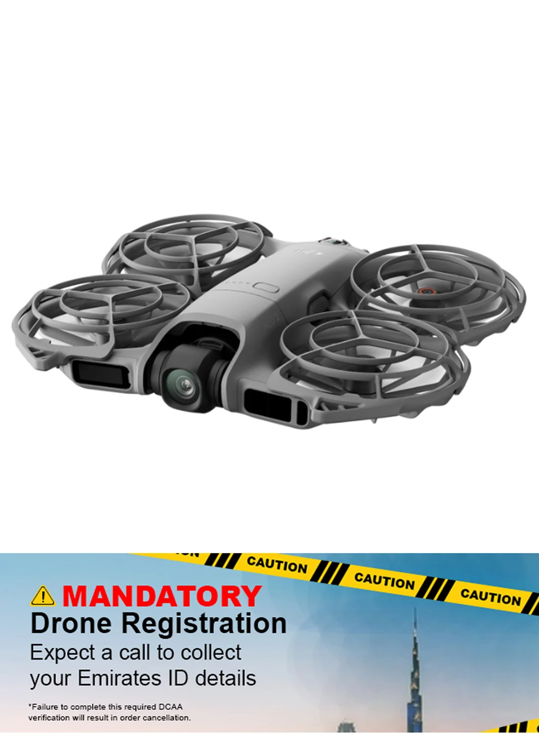 Premium Lightweight Foldable 4K Camera Drone with Gesture Control and Obstacle Sensing (UAE Version) pppya