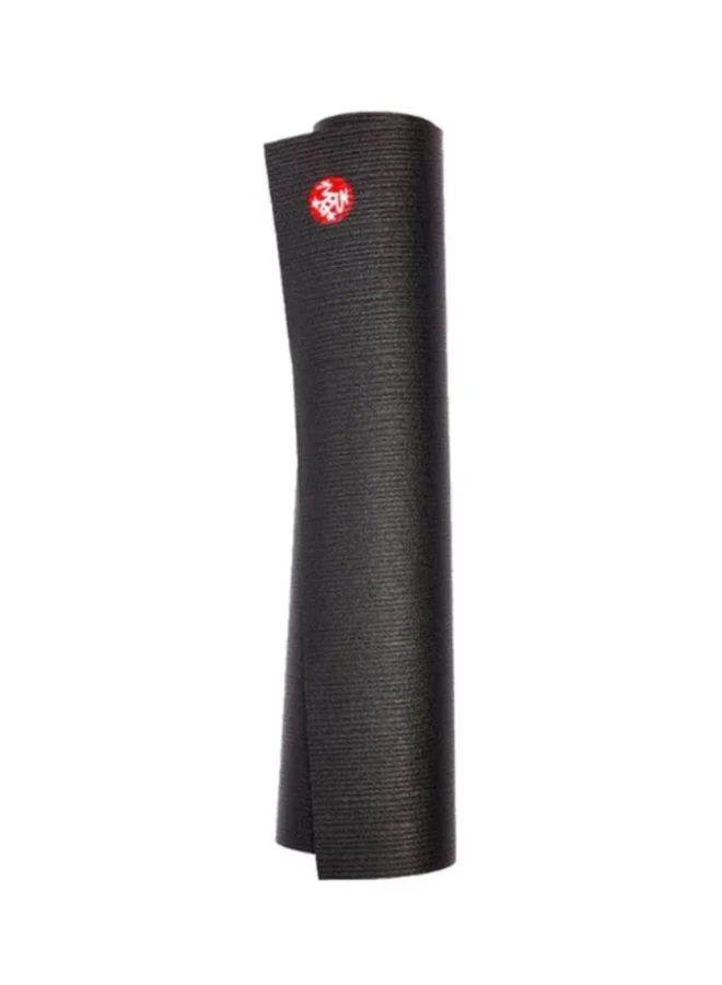 Premium Non-Slip Yoga Mat Professional Exercise Fitness Pad (Black, 200 cm) 88qih