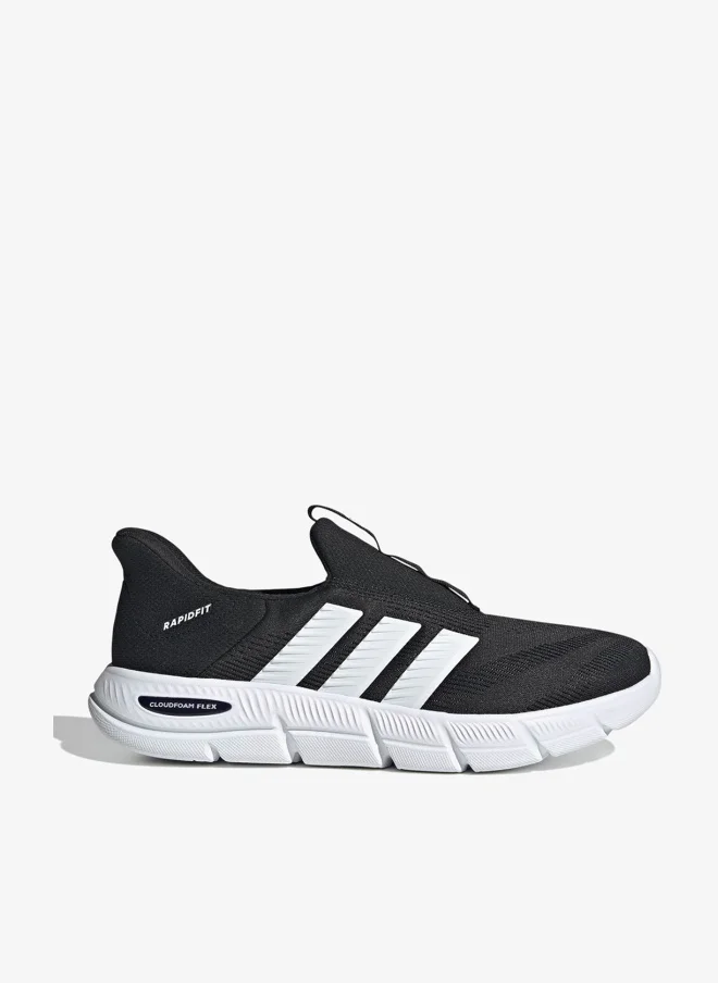 Sport Cloudfoam Flex Lo Athletic Walking Shoes Lightweight Breathable Sneakers for Men (Black, 42 EU) y820n