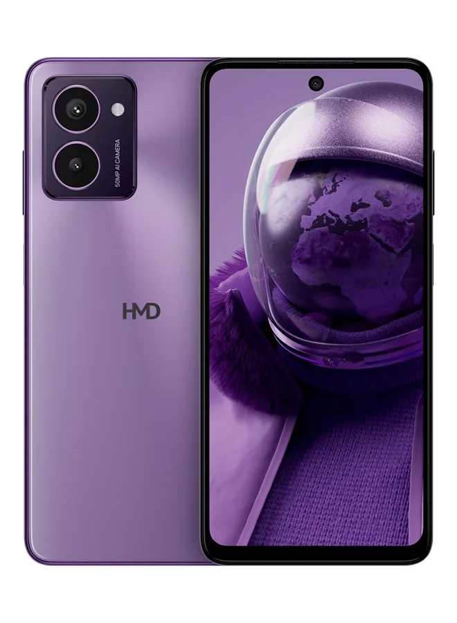Pulse Pro Smartphone 8GB RAM 256GB Storage 6.56-inch Display 50MP Camera (Twilight Purple) l8m5h