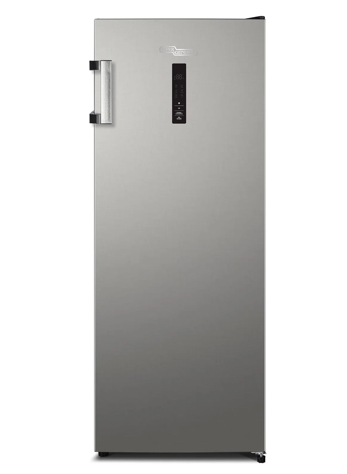 Super General Upright Freezer Inverter No Frost LED Display with Digital Control (Silver, 215 L) spito