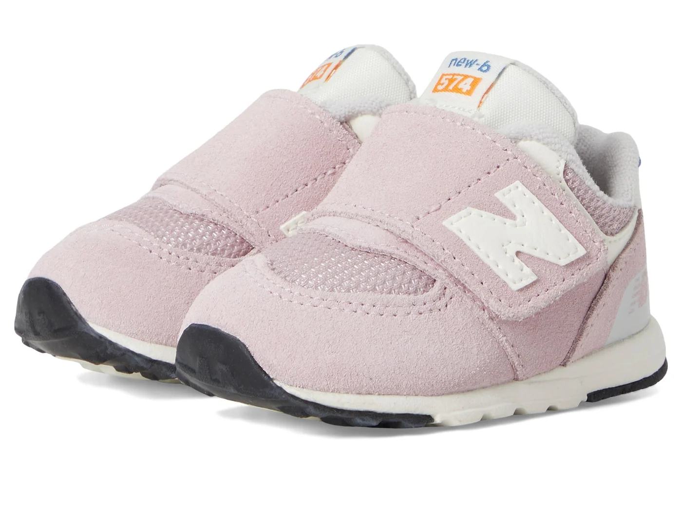 Premium Hook and Loop Athletic Sneakers for Infants and Toddlers (Twilight Haze, 35) gmqz9