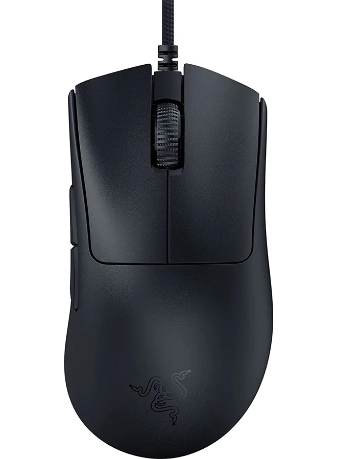 Premium Ultra-Lightweight Wired Gaming Mouse Ergonomic High-Precision Optical Sensor with 6 Programmable Buttons (Black, 59g) 74bvu