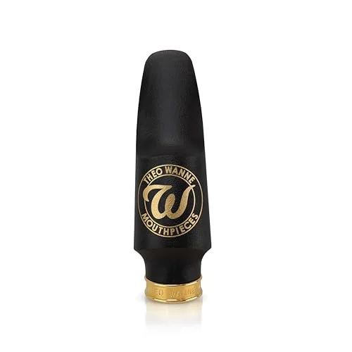 Essentials Contemporary Tenor Saxophone Mouthpiece with Shark Gill Step Baffle for Jazz and Funk (Size 7, 0.105 inch) 857co