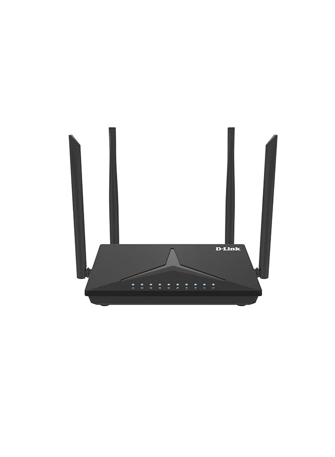 Premium AC1200 MU-MIMO Gigabit Router High-Speed Dual-Band Wireless Networking Device (Black) bxklo