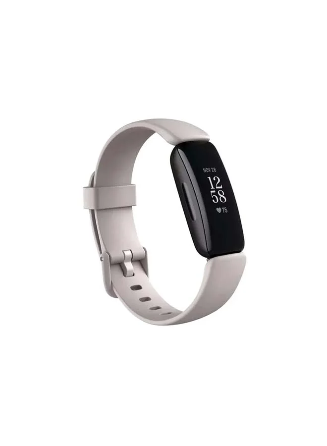 Premium Health and Fitness Tracker with 24/7 Heart Rate Monitoring and Long-Lasting Battery (Lunar White, One Size) 9o3xt