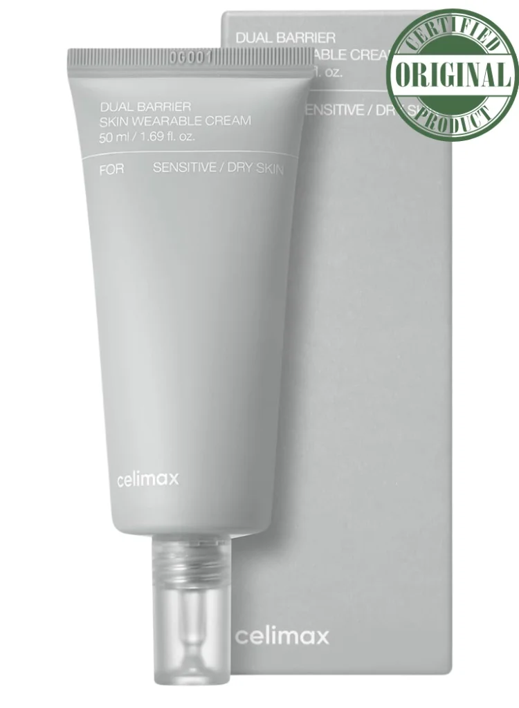 Celimax Dual Barrier Skin Wearable Cream Intensive Hydration & Barrier Support (50 mL) zbkci